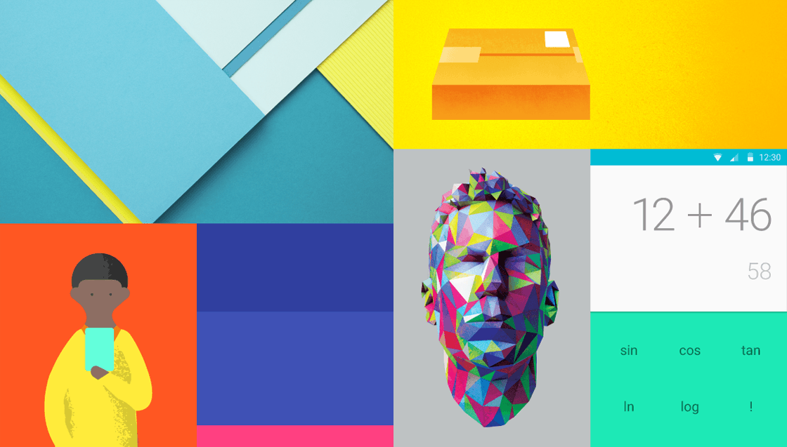 Material Design visual language — mood board and concepts